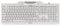 CHERRY KC 1000 SC, Kabelgebundene Security-Tastatur mit integriertem Kartenleser, Pan-Nordisches Layout (QWERTY), Plug & Play (USB-A), Flaches Design, Weiß-Grau
