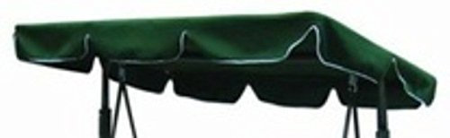 Replacement Canopy for Garden swing 2/3 seater different sizes and styles available (200 x 110, Green)