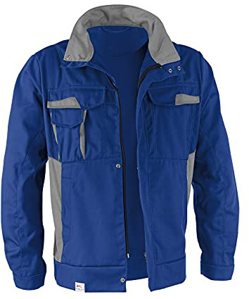 KÜBLER Workwear | KÜBLER VITA mix Arbeitsjacke | kbl.blau/mittelgrau | Größe 3XL