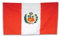 WEL Fahne Flagge Peru 90 x 150 mit Ösen