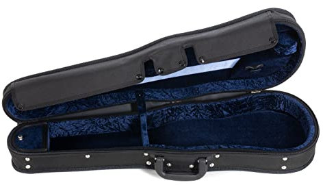 GEWA custodia per viola Liuteria Concerto, anima termica, idrorepellente, nero, interno in velluto blu, dimensioni: V 41,5 cm