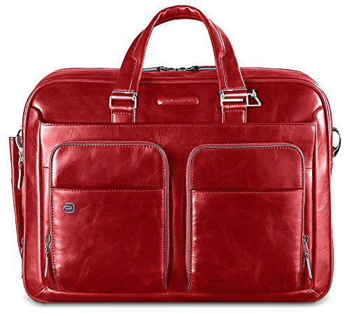 Piquadro Blue Square 15 '' Aktentasche mit Laptop-Fach, Rosso (rot) - CA2849B2/R
