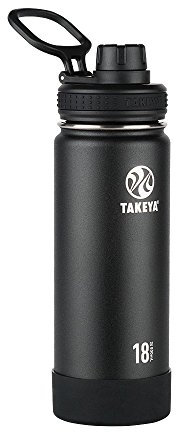 Takeya Isolierflasche mit Ausgießdeckel 18 oz onyx