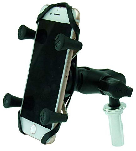 15-17mm (0.59 - 0.67) Motorcycle Fork Stem Yoke Mount & Holder for iPhone 8 PLUS (5.5)