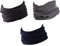 Hilltop 3er Set Motorrad Multifunktionstuch, Schlauchtuch, Halstuch, Sporttuch in den neuesten Designs, 3er Set/Farben:uni selektion