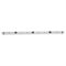 Aluminium Alloy Miter Bar Rail Miter Guage Bar Slider Table Saw Gauge Rod Wood Working Tool.(450mm / 300mm)(450mm)