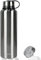 MIGHTYDUTY 1,5L Termo Botella de Agua aislada al vacío de Acero Inoxidable portátil 6 – 24 Horas, Caliente y refrigerante Vaso de Agua para Correr Yoga Fitness - Plata 1500ML