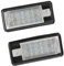Fundament License Number Plate Light Lamp 2Pcs 18 Full LED Error Free Waterproof Rear Lamps Assembly for A3 8P S3 A4 B6 B7 A6 S6 A8