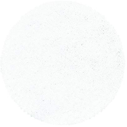 Teppium Moderner Hochflor Teppich Wohnzimmer 160 cm Rund Weiß - Shaggy Flauschiger Teppich, Extra Weich, Pflegeleicht und Einfarbig - für Schlafzimmer, Küche und Esszimmer