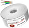 Cavo di alimentazione per ambienti umidi da 5 a 200 m, NYM-J 3 x 1,5 mm², cavo elettrico ad anello per installazione fissa, 70 m