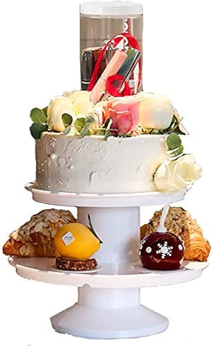 WlP Surprise Cake Popping Stand,Surprise Cake,Stand Cake Stand Fruit Snack Candy Buffet Display Tower for Home Birthday Suitable for birthday parties, proposal scene