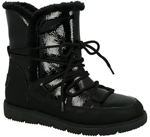 Tom Tailor Damen 4293106 Stiefelette, Black, 39 EU