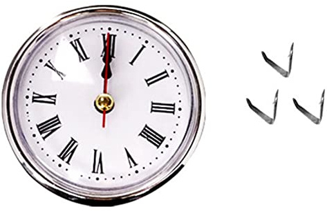 LICHENGTAI Uhr Silikonform Formen mit Langschaft Uhrwerk, DIY Handwerk Epoxy Transparente Uhr Silikon Harz Flüssige Form Handwerk Silikonform Uhr Harz Silikonform für DIY Kunsthandwerk Heimdekoration