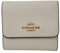 COACH Small Trifold Wallet With Floral Cluster Print Interior Chalk Style No. CH604
