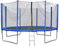 Evre Outdoor Trampoline with Safety Net Padded Poles and Ladder trampoline12 Ft Blue