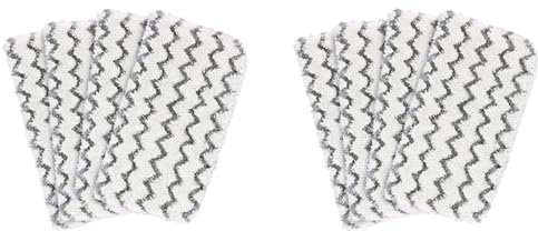 LAUGHERER 8 Stück für Dampfreiniger S1000 S1000A S1000C S1000WM S10001C waschbar für Dampfreiniger Pads Ersatz