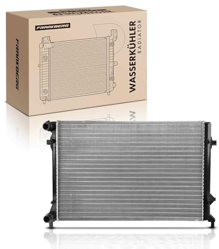 Frankberg Radiatore Motore Radiatore acqua Compatibile con Golf VI 5K1 1.4L Golf VI 5K1 1.6L Golf V 1K1 1.4L A3 Sportback 8PA 1.6L Golf Plus 521 5M1 1.4L Replace# 1K0121251E