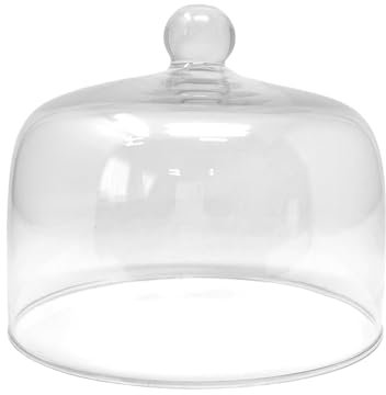 Varotto & Co. CC00822LU Glocke aus durchscheinendem Glas, Durchmesser: 13 cm, Durchmesser: 15,5 cm