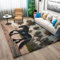 Teppich Tierdruck Pferd Motiv Kinder Jungen Multi Teppich Dekoration Schlafzimmer Kinderzimmer Wohnzimmer, Modern rutschfest Waschbar Flanell Rechteck Teppiche 160x230cm