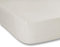 Plain Dyed Cream Spannbettlaken, 90 x 200 cm, 100% Perkal-Baumwolle