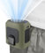 ZWOOS Ventilador Portátil Ventilador Clip, de Cintura Ventilador de Collar Portátil, USB Recargable, 8000mAh, Mini Ventilador de Mesa para Hogar Deporte Acampar al Aire Libre(Verde militar)