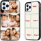 EKAM Personalised Phone Case For Apple iPhone 16, 15, 14, Pro, Max, Mini, Plus 13, 12, 11, X, XS, XR, SE, 8, 7 - Custom Photo Shockproof TPU Back Cover, Personalize Image Collage Layout (5 Images)