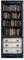 workid Türtapete Selbstklebend Türfolie Selbstklebend Türaufkleber Türposter Türsticker Fototapete 3D Effekt für Schlafzimmer Wohnzimmer Küche Vintage Buchregal Aufkleber 90 * 200cm MT-4