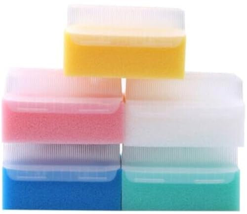Brosse Sensorielle pour Enfants, 5 Pièces, Éponge De Bain pour Bébé, Brosse De Nettoyage des Prothèses Dentaires, Brosse Éponge Stérile, Brosse pour Cuir Chevelu