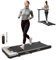 AIRHOT Untertisch-Laufband, 2-in-1-Walking-Pad zum Gehen und Joggen, tragbares Laufband mit Fernbedienungsband für Zuhause/Büro, geräuscharmes 2,5-PS-Tischlaufband mit LED-Anzeige (Silber)