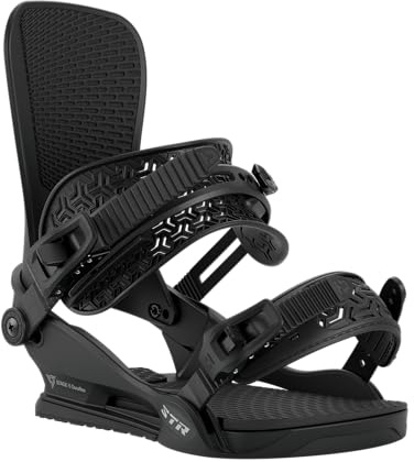 Union STR Herren Snowboardbindung, Schwarz, Größe M
