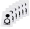 Fauhapyway 25 bolsas de polvo para aspiradora Bosch, filtro de repuesto para GAS L SFC, colección profesional de tela no tejida, 6-12 piezas, color blanco (6 piezas)