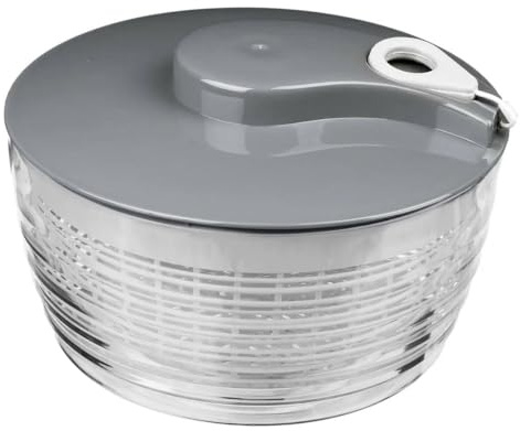 Paris Prix Five Simply Smart - Essoreuse à Salade avec Fil Wringer 5,8L Gris