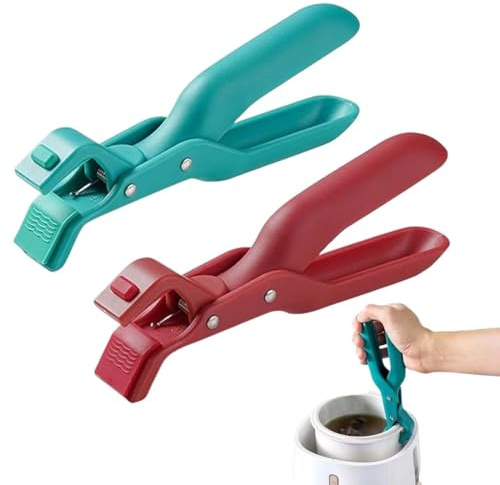 2 Pcs Pince Air Fryer,ince à Vaisselle Antidérapante, Pince Isolante En Silicone, pour Bol Chaud, Micro-Ondes, Four, Marmites