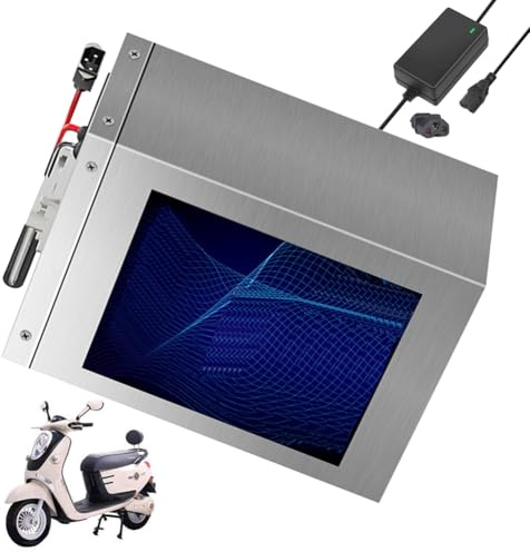 FREEDOH Mopedbatterie 48V 60V 72V Motorradbatterie 30AH 45AH 55AH 60AH LiFePO4-Batterien für 0-4400W Motor mit Ladegerät,48v30ah
