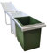 Wesco Double Boy 2x15 Liter,weiss/grün