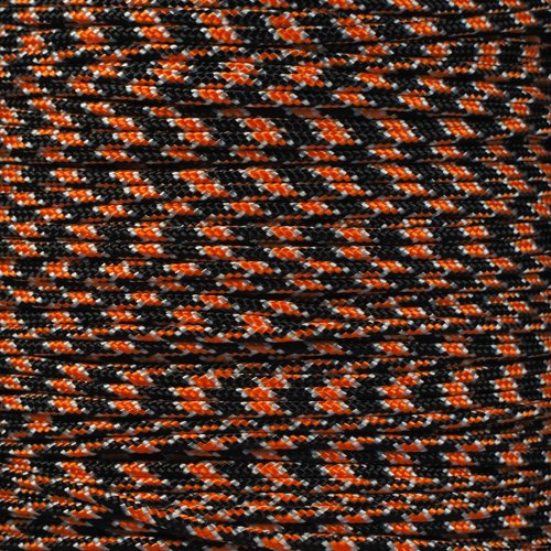 Paracord Planet Fußschlaufen 3 m, 7,6 m, 15,2 m und 30 m aus 425 Paracord (3 mm) aus 100 % Nylon für Taktik, Handwerk, Survival, allgemeine Verwendung und vieles mehr!, Harley, 100 Feet