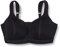 Odlo Damen Padded High Support_13071e Gepolsterter Sport BH, Schwarz, 90 EU