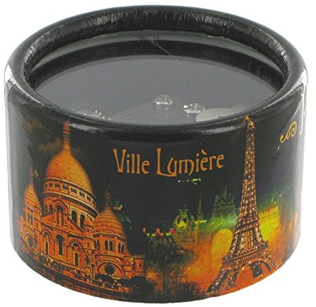 Lutèce Créations Briefbeschwerer-Spieluhr/Spieldose/Musikbox/Musikdose aus verstärktem Karton mit 18-Ton-Federspielwerk - La Vie en Rose (Louiguy/Edith Piaf)