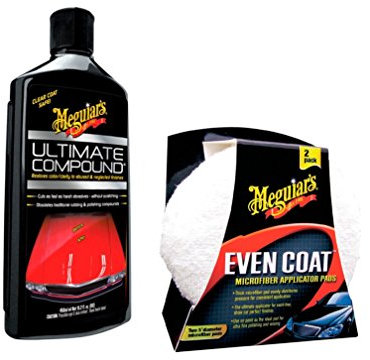 Meguiar's Ultimate Compound with Even Coat Applicator Pads Set