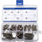 M5 Tamper Resistant Sicherheit Schrauben Sortiment-Set, Edelstahl, Pack von 52-teilig