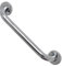 EVIDECO Barre d'appui droite en acier inoxydable pour baignoire et douche - Bride de montage dissimulée - 1 diamètre - Longueur : chrome - 30 cm (L) x 2,5 cm (l) x 6,3 cm (H)