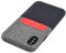 Dockem Luxe M1 Cover Portafoglio per iPhone XS/X: Sottile Custodia Porta Carte di Credito con Piastra Metallica Integrata per Supporto Magnetico: Serie-M [Nero e Griggio]