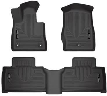 Husky Liners Weatherbeater Floor Mats | Fits 2020-2026 Ford Explorer | Front & 2nd Row, 4-pc Black - 99321