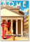 Young Woman on the Square in Front of the Pantheon in Rome Fridge Magnet