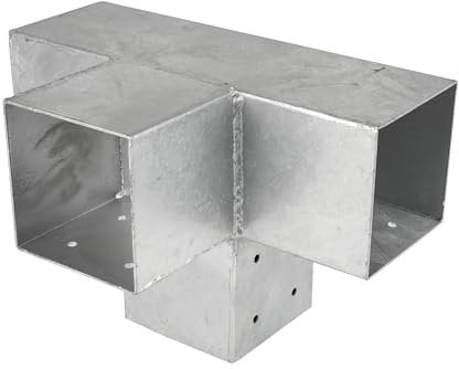 Wovar Pergola Eckverbindung mit Verlängerung für 12 x 12 cm Pfosten - Pro Stück