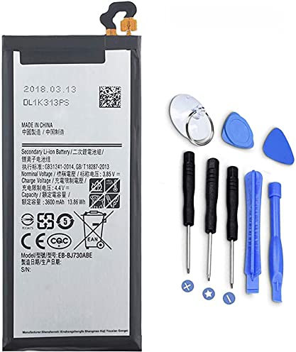 EB-BJ730ABE Laptop Batterie Ersatz für Samsung Galaxy J7 Pro 2017 J730 SM-J730F J730FM J730GM J730K(3.85V 3600mAh)