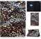 CASAFUNY Funda para Samsung Galaxy Tab A8 2022/2021 Protectora Carcasa Cover Galaxy Tab A8 10.5 con Auto-Sueño/Estela para Samsung Galaxy Tab A8 SM-X200/SM-X205/SM-X207, Estampado de Leopardo