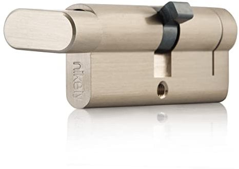 GERCAR Pro MKS MASTER Key System Knaufzylinder 30/30 verschiedenschließend mit Hausmeister Masterschlüssel- Set nach Wunsch kombinierbar Zylinderschloss mit Knauf - Länge: 60 mm, A:30 B:30