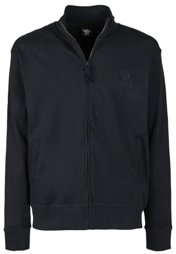 Siry Work Felpa Leggera Be Board Art. 9114 100% Cotone con Tasche e Zip Intera (3XL-Nero)