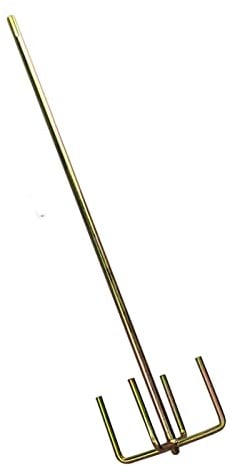 Colcolo Mezclador de cemento, varilla mezcladora de pintura, accesorio de taladro, herramientas largas resistentes, paleta mezcladora agitadora para, Round Handle C